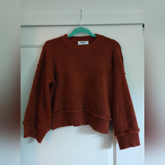 Double Zero Burnt Orange Sweater size Spicy Small - Picture 5 of 6